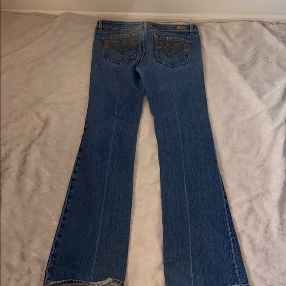 Paige women’s laurel canyon flare jeans size 30 - Picture 4 of 12